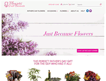 Tablet Screenshot of flowersjustbecausealtaloma.com